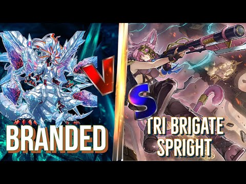 Branded Despia Tearlament vs Spright Tri-Brigade: A Clash of Two Powerful Yugioh Decks