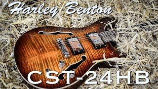 Video thumbnail for Harley Benton CST-24HB Tortoise Flame - IN DEPTH Review by EytschPi42