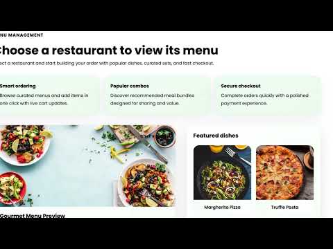 Task Demo - DAS003245 - FreshBite - Online Food Ordering