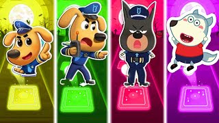 Sheriff Labrador 🆚 Sheriff Labrador Team🆚Wolfoo. Who Is Best?