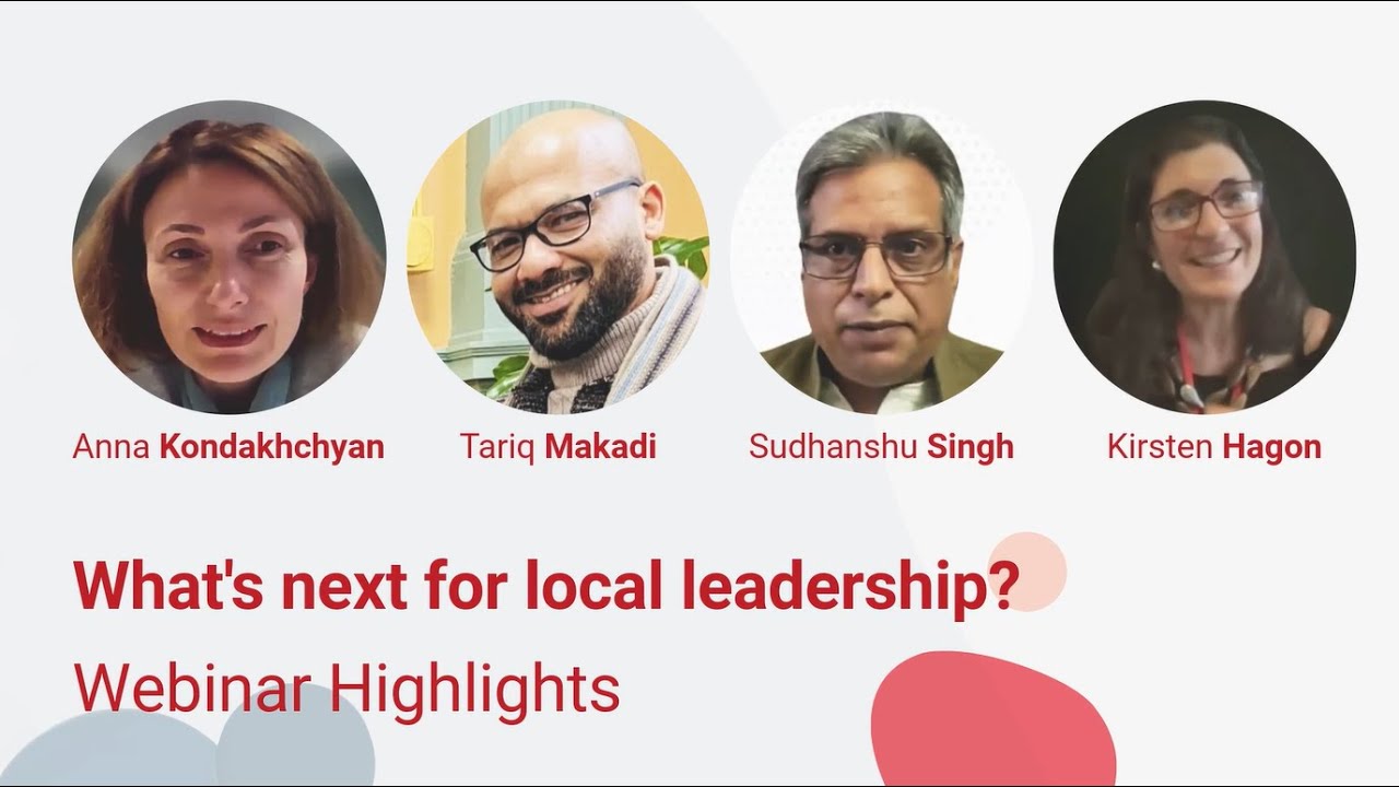 Highlights from locally led cash webinar series (4 of 4) "What's next?"