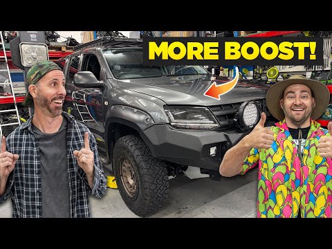 MUST DO 4X4 MODS and BOOSTING our AMAROK // WORLDS BEST 4X4 BUILD [Amarok EP3]