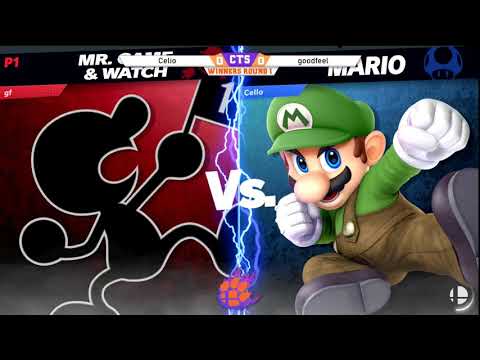 Clocktower Smash 56 - W - goodfeel (Wii Fit Trainer, Mr. Game and Watch) vs. Celio (Mario) - SSBU