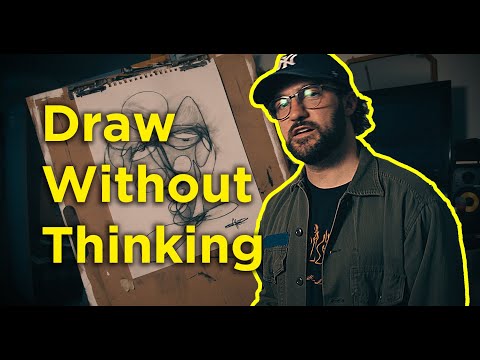 How to Speed Sketching: Automatic Drawing Made Easy | Gabriel Saint Art #art #howtodraw