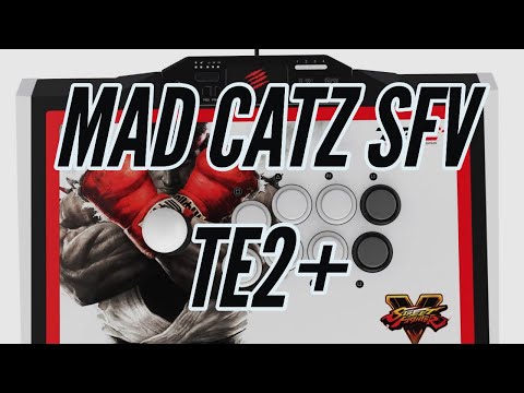 Mad Catz SFV Arcade FightStick TE2+ unboxing