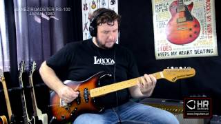 Video thumbnail for IBANEZ ROADSTER RS100, JAPAN, 1980 by HR GUITARS