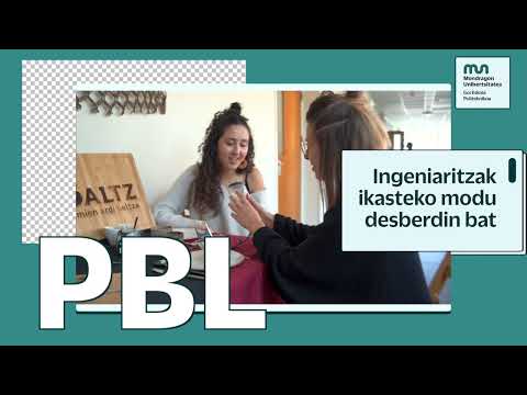 PBL - Industria Diseinu eta Produktu Garapeneko Ingeniaritza Gradua (3.maila)