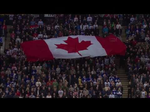 HNIC - Sens vs Leafs - Military Night - Feb 19th 2011 (HD)