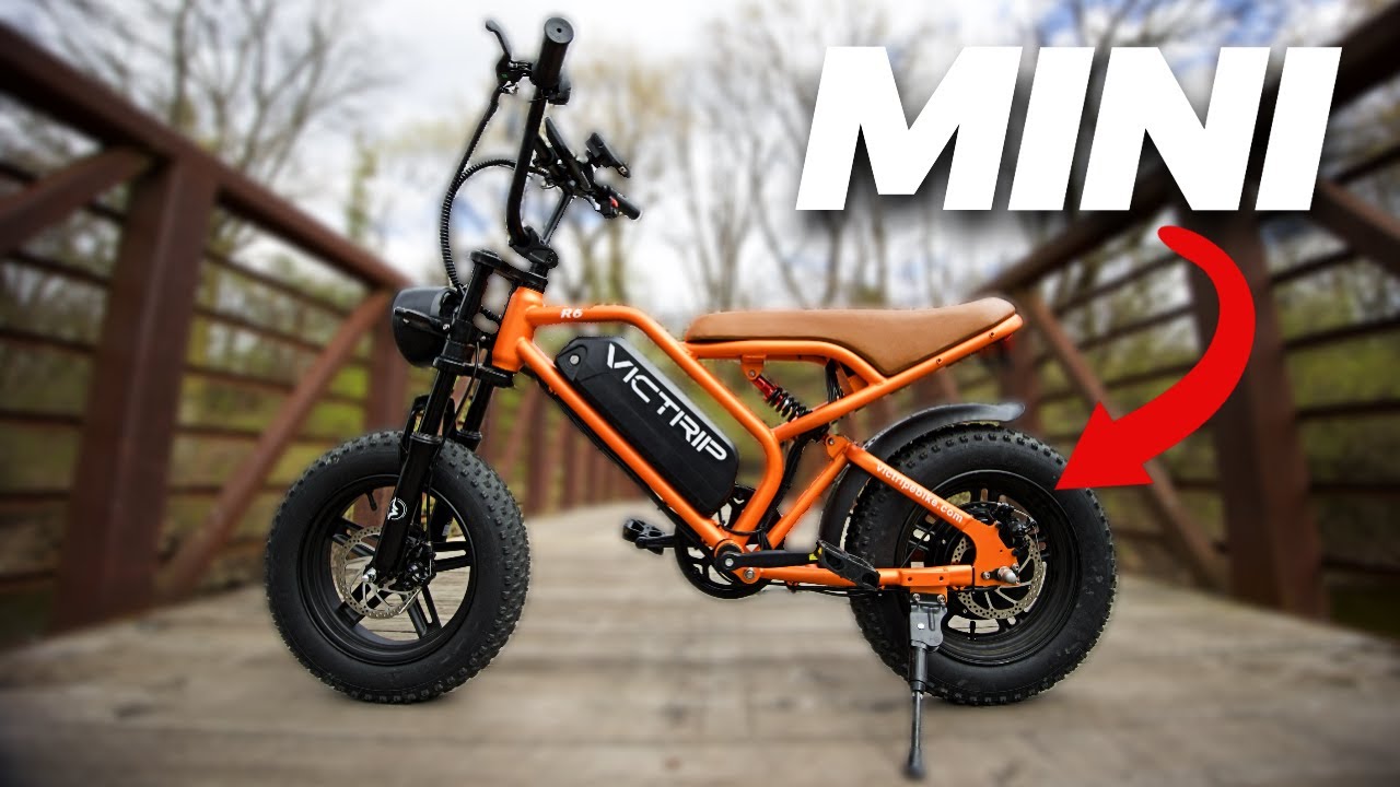 This Tiny Orange E-Bike is Different... | Victrip R6 16 Inch Review