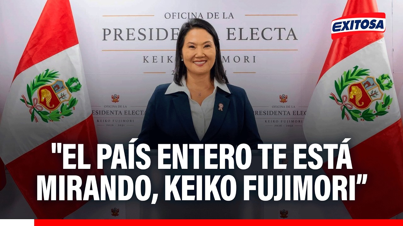 🔴🔵 Nicolás Lúcar: Keiko Fujimori deberá responder a las expectativas de todo el país