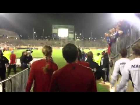 WNT vs. Germany: Walkout for Warmups - Oct. 23, 2012