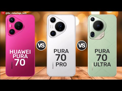 Huawei PURA 70 vs Huawei PURA 70 Pro vs Huawei PURA 70 Ultra || Price ⚡ Full Comparison 🔥 Video!!