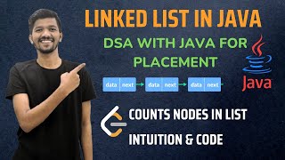 Counts Nodes in LL | DSA + JAVA