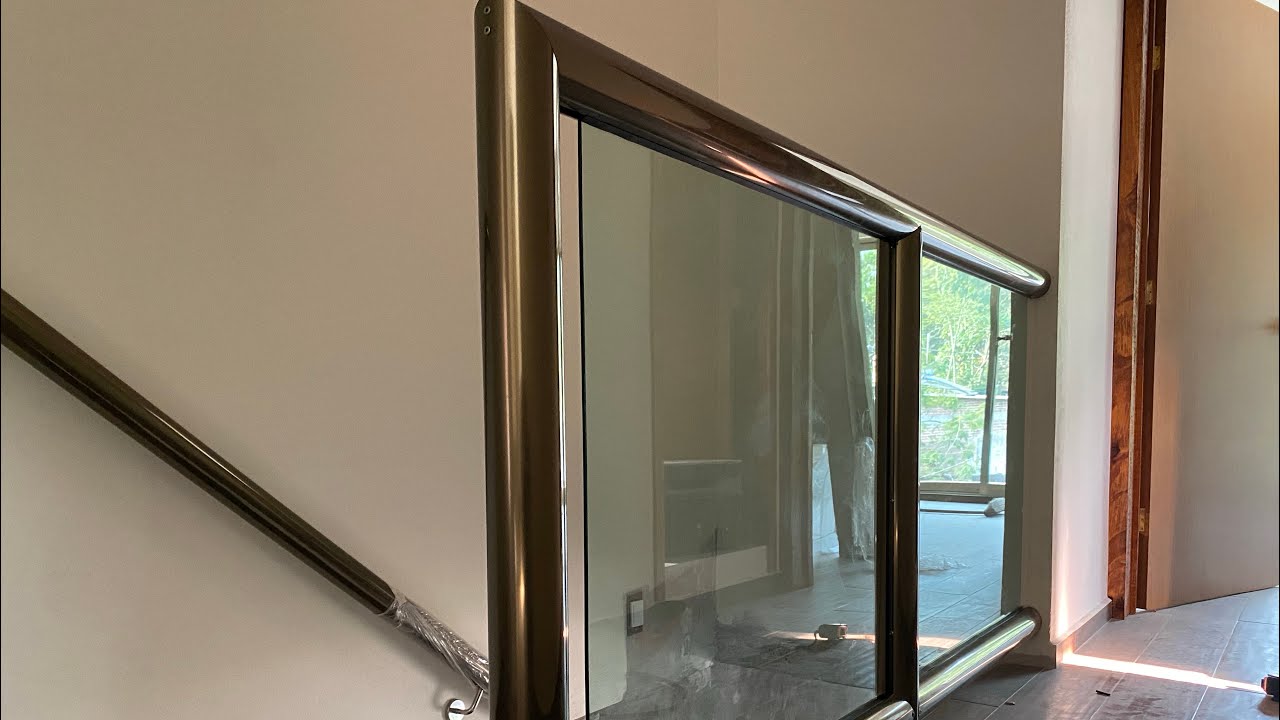 🔥Barandales en Aluminio como hacer los cortes para crear un barandal para escalera en Aluminio CURSO