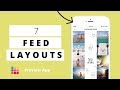 Terbaru Instagram Feed LAYOUTS you can create in Preview App, paling seru!