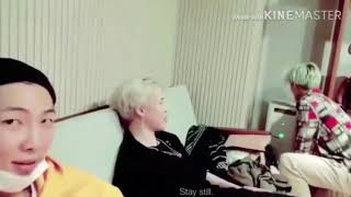Download lagu Drunk Tae and Jimin crashing Namjoon's Vlive mp3