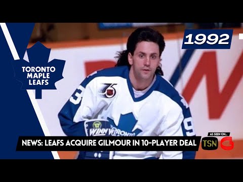 1992 News - Leafs Acquire Doug Gilmour