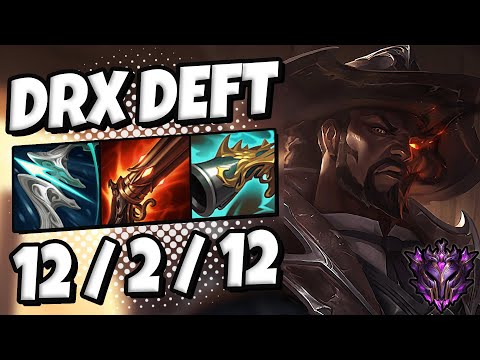 Deft Lucian vs Samira [ ADC ] Patch 11.24 Ranked Korea ✅