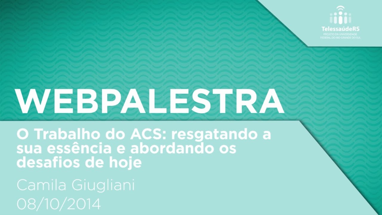 O Trabalho do ACS: resgatando a sua essência e abordando os desafios de hoje