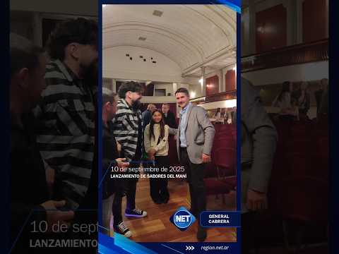 Estuvimos en el #lanzamiento de Sabores del #Mani 2025  #GeneralCabrera
