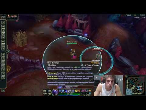 Rakin ensinando combos de Ryze!