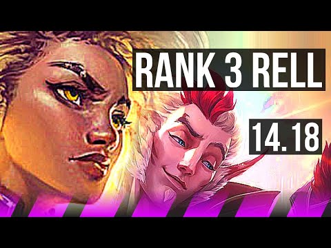 RELL & Jhin vs RAKAN & Miss Fortune (SUP) | Rank 3 Rell, 2/0/5, Rank 19 | BR Challenger | 14.18