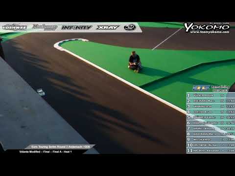 2019/20 Yokomo Euro Touring Series Rd3 - Volante Modified A-Main 1