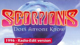 ❓ SCORPIONS - Does Anyone Know (radio-edit)
