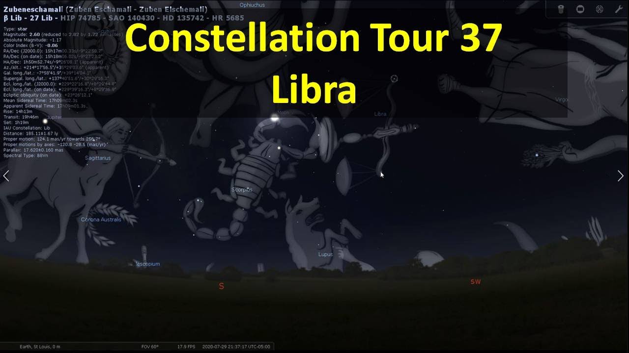 Constellation Tour 37 - Libra