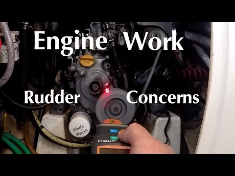 Yamnar 1GM Engine Work & Rudder Concerns - Voyage Dreams 68