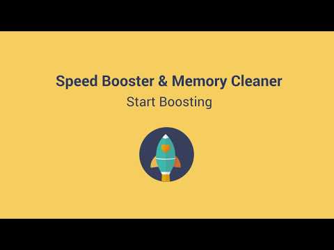 Speed BOOSTER - Memory Cleaner Video