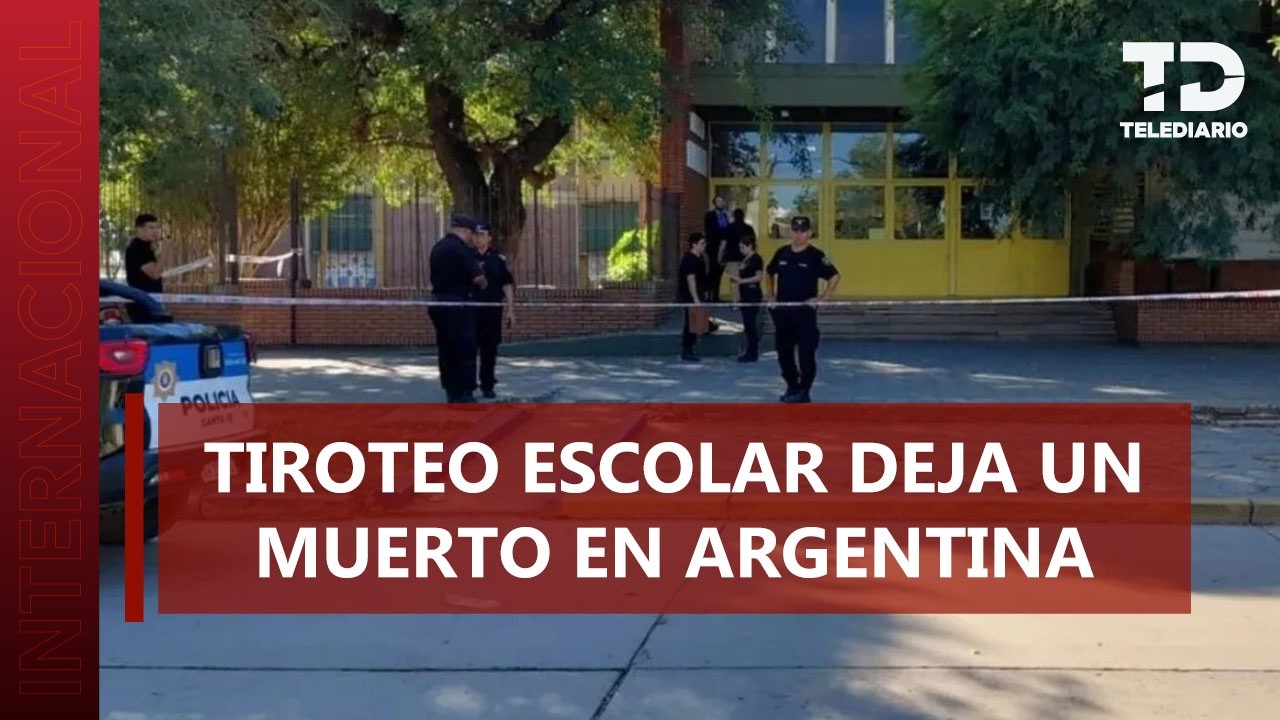Alumno de 15 años entra con escopeta a secundaria de Argentina, mata a un compañero y deja 8 heridos