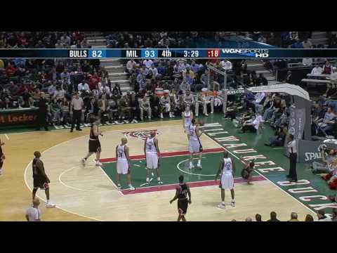 Derrick Rose Highlights vs Milwaukee Bucks 12/3/08
