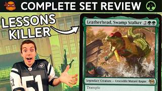 🟢 Complete Set Review! 🟢 - 🐢 Teenage Mutant Ninja Turtles 🐢 - Green Cards - Constructed And Limited