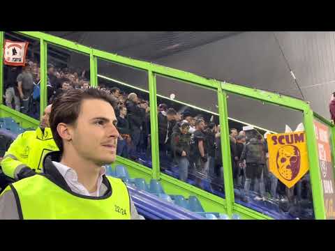 Vitesse - AS Roma 0-1 awayday support gelre dome Arnhem conference league arnhem rome