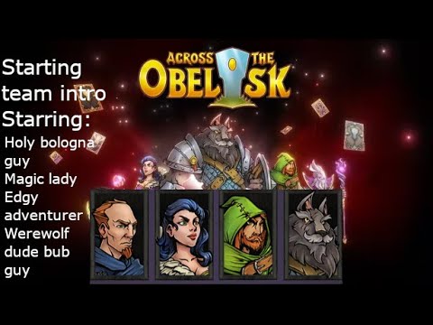 Across The Obelisk beginning team character and deck introduction