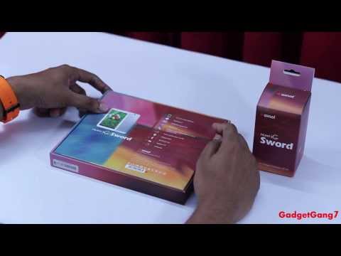Ainol Numy 3G Sword or AX3 Unboxing by GadgetGang7