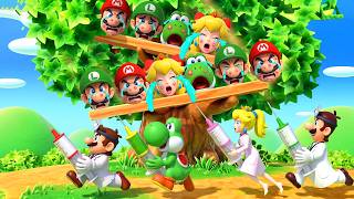 【マリオパーティ Wii + 3DS + Switch】サバイバルミニゲーム対決！マリオVSヨッシーVSピーチVSルイージ