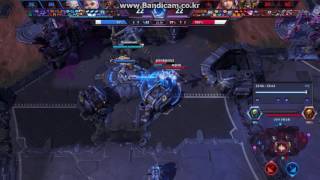 자리야를 이용한 무라딘의 멋진 플레이.