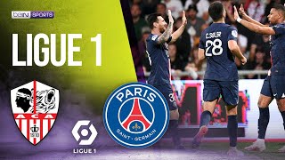 Ajaccio vs PSG | LIGUE 1 HIGHLIGHTS | 10/21/2022 | beIN SPORTS USA