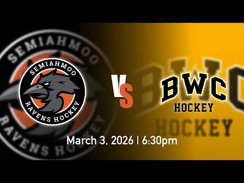 🔴 LIVE: Semiahmoo Ravens vs. BWC Academy | PCAHA Final Four Playoffs (Game 1)
