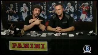 preview picture of video 'Box Busters On Location: 2010 Prestige Football at Panini America'
