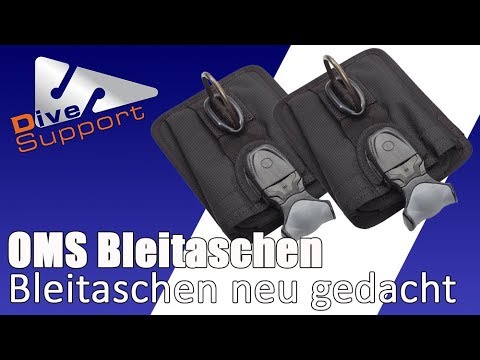 OMS Bleitasche, die Bleitasche mit ganz besonderen Details | DiveSupport