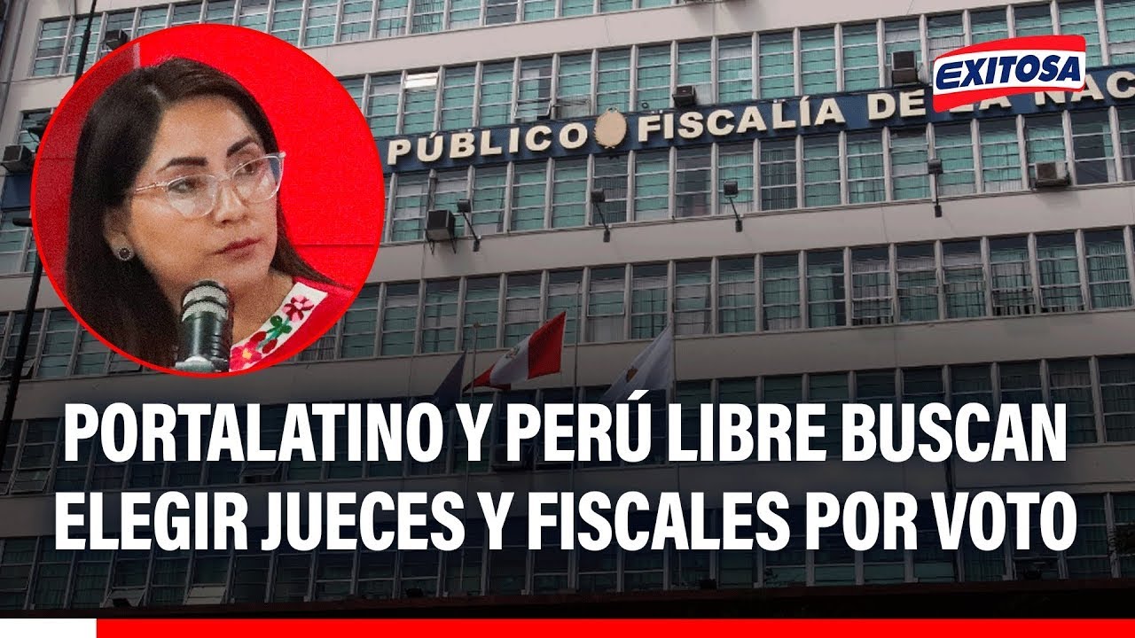 🔴🔵 Kelly Portalatino propone elegir POR VOTO a jueces y fiscales: "Sistema de justicia ha fracasado"