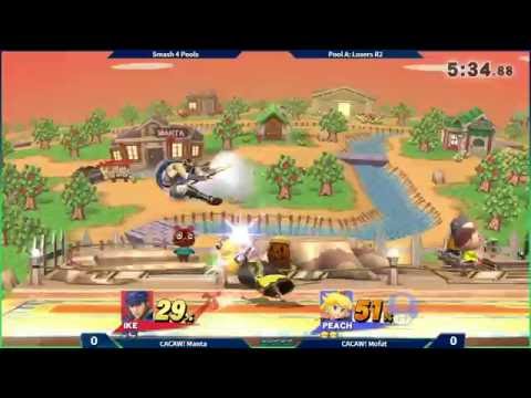 CACAW! Manta (Ike) vs. CACAW! Mofat (Peach) | S4 Pools LR2 | SSN8