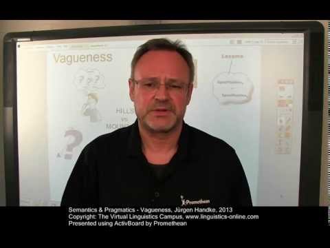 SEM132 - Vagueness