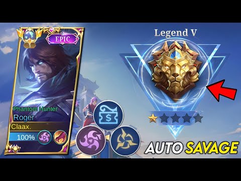 ROGER FAST RANK NEW EMBLEM THIS SEASON!! 😱(ONESHOT KILL)