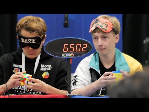 Tommy vs Charlie - 3x3 Blindfolded Final - WCA Worlds 2025