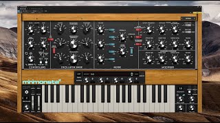 Video thumbnail for GForce Minimonsta 2 : The Ultimate MiniMoog !! by ZozillaThaGreat