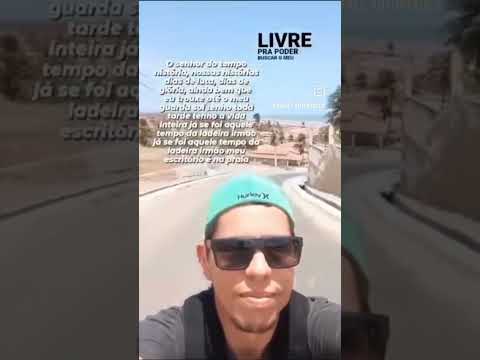 Passando por uma grande praia em Tibau, RN